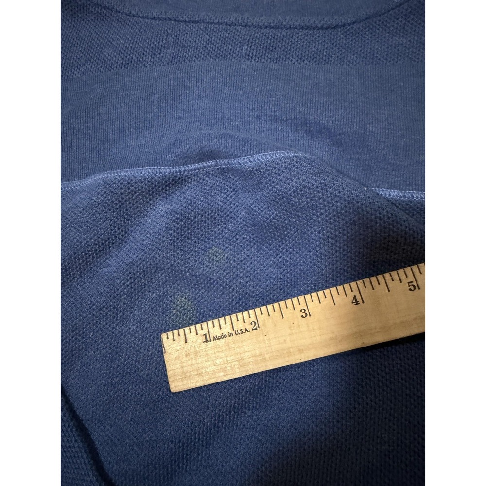 Polo Ralph Lauren Sweater Mens 2XB Blue Cotton Crewneck Knit Pullover Casual - Picture 10 of 11